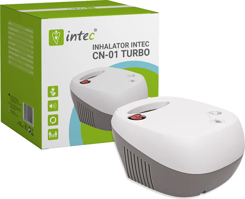 Inhalateur Intec CN-01 Turbo Nébulisateur Performant pour Toute Famille