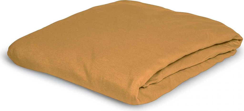 Irisette GmbH & Co. KG Kuschel-Jersey Spannbetttuch Vesuv 0012 Farbe gold Größe 190x200cm