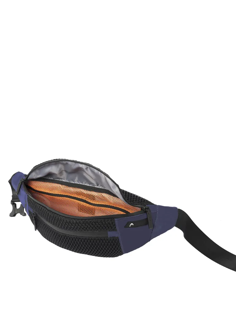 HEAD Sac banane résistant Navy avec sangle ajustable et mesh respirant - 4