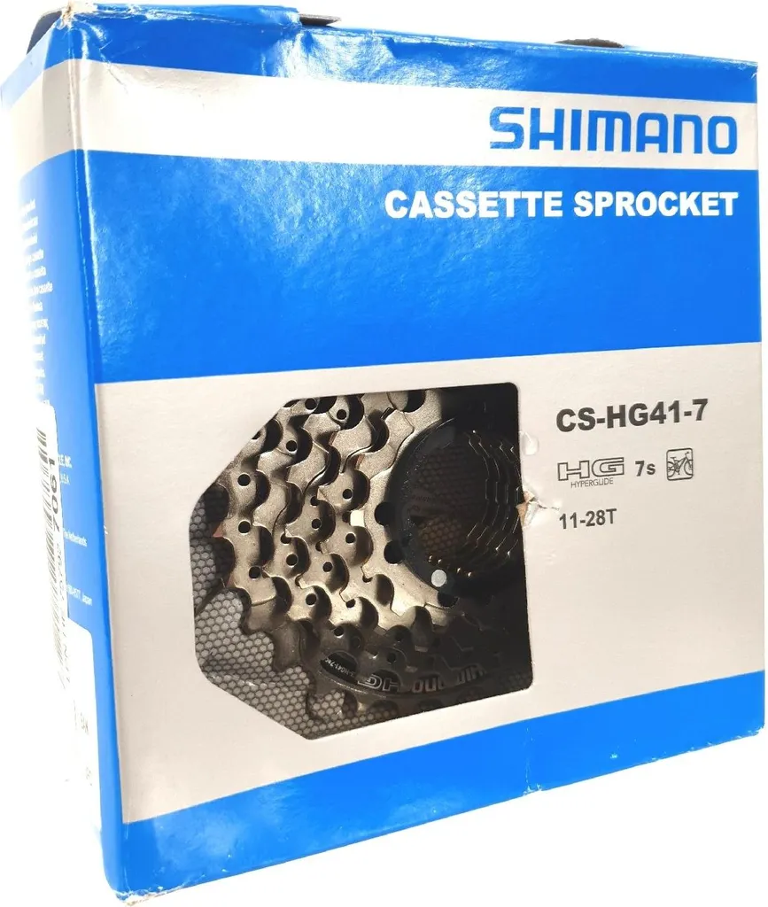 Cassette Shimano CS HG41 Hyperglide 7 Vitesses Haute Performance Acier