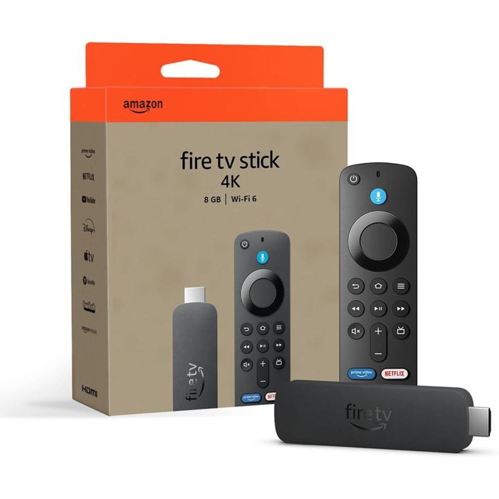 Amazon Fire TV Stick 4K Ultra HD (Neueste Generation) | Free- und Live-TV, Alexa-Sprachfernbedienung, Smart-Home-Steuerung, 4K-Streaming