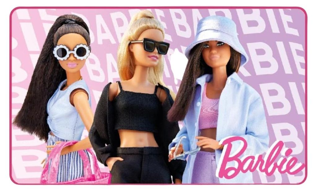 Barbie-Teppich / Schaumstoffmatte