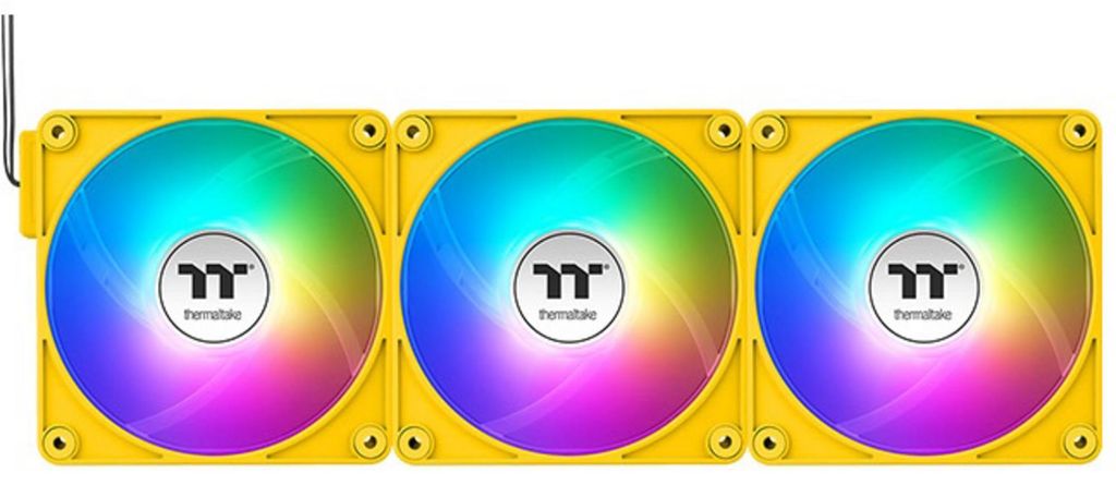 Thermaltake CT140 EX Reverse ARGB Sync PC Cooling Fan Bumblebee