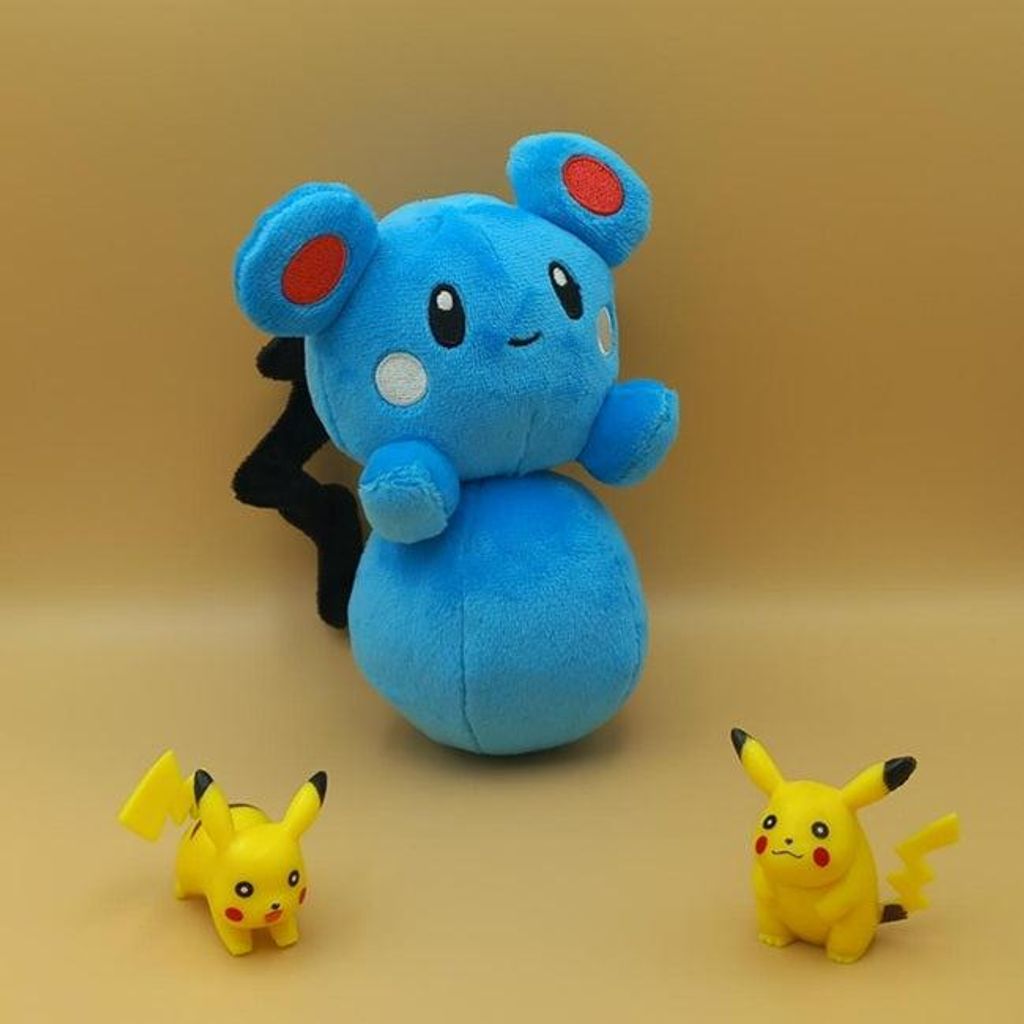 Pokemon Azurill Kuscheltier - 15 cm Plüschtier Produktbild 