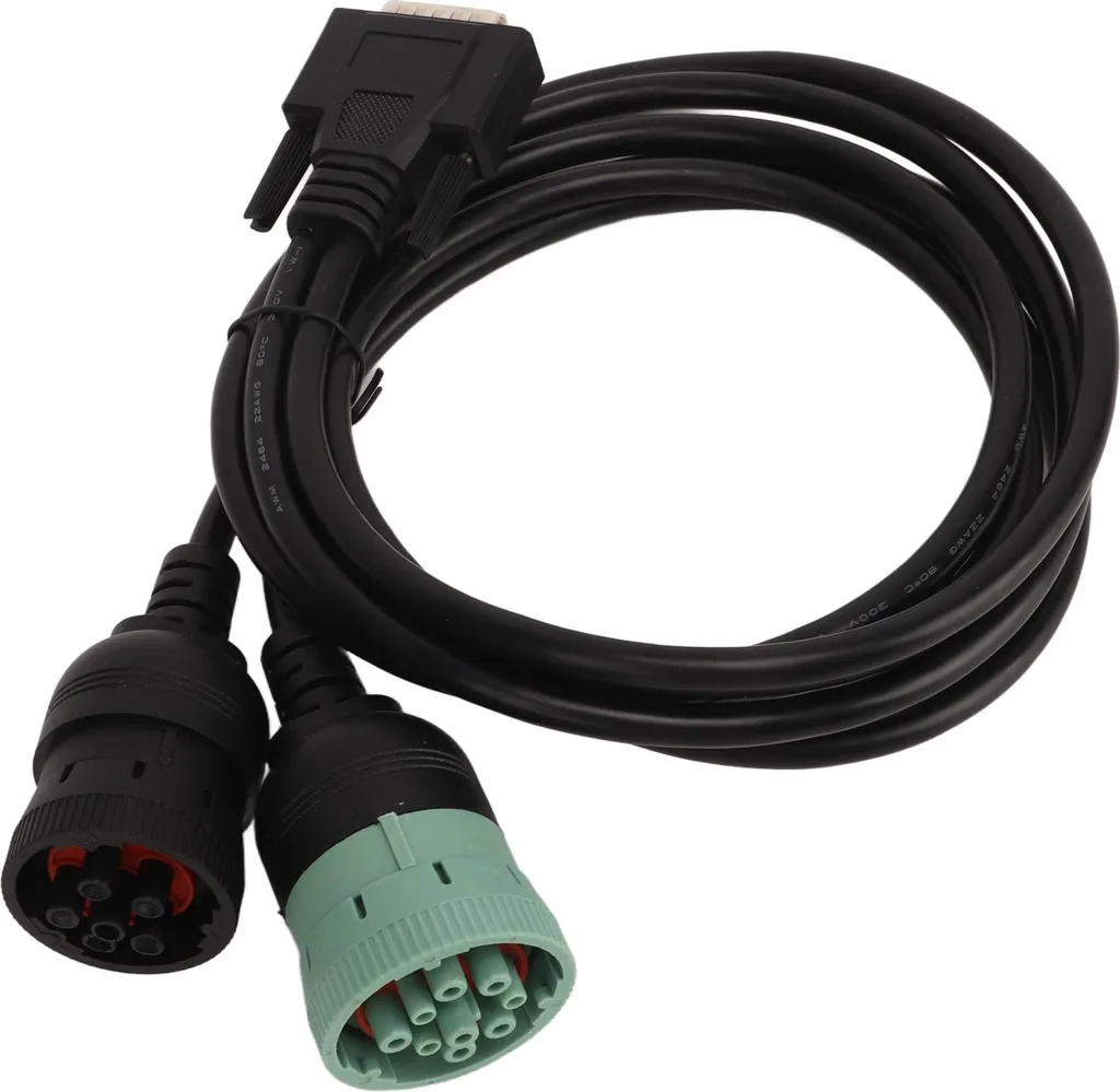 Câble Diagnostic Camion 6PIN 9PIN 121891 pour Interface DLA+ 2.0 Pro