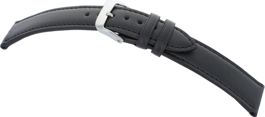Happel Lederband Lazise 24mm schwarz vegan