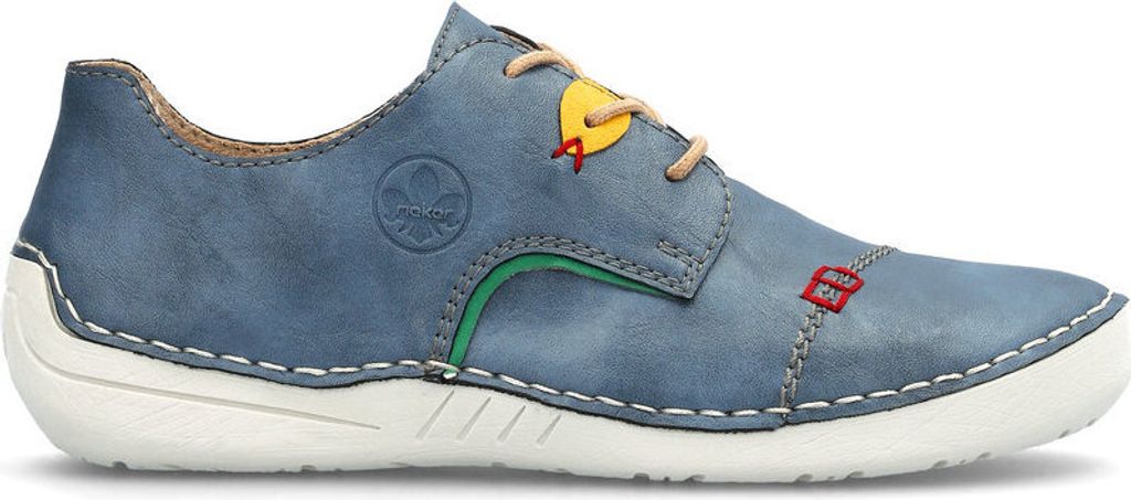 Rieker Damen Schnürschuh Halbschuh 52528, Größe:40 EU, Produktbild 54