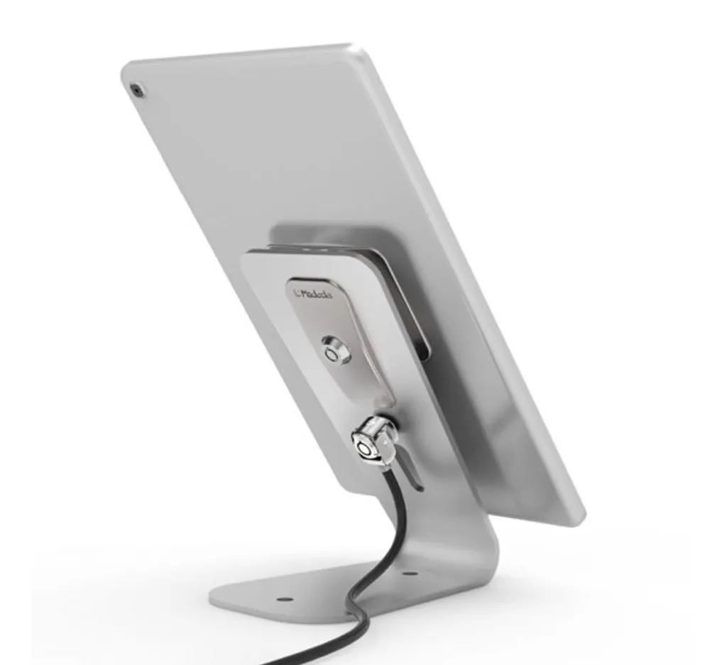 Support Tablette Mural et de Bureau HoverTab Compulocks Finition Blanche - 8