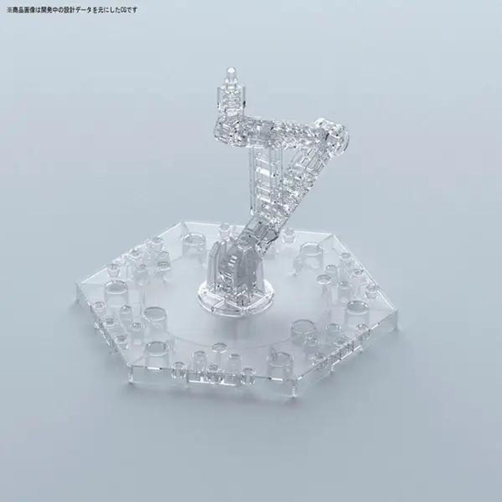 Base d'action 5 présentoir transparent pour Gunpla 1/144 Image du produit 