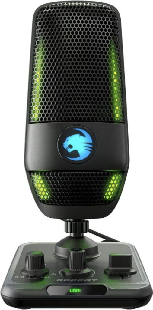 Roccat Torch - USB-Mikrofon in Studioqualität, schwarz Produktbild 