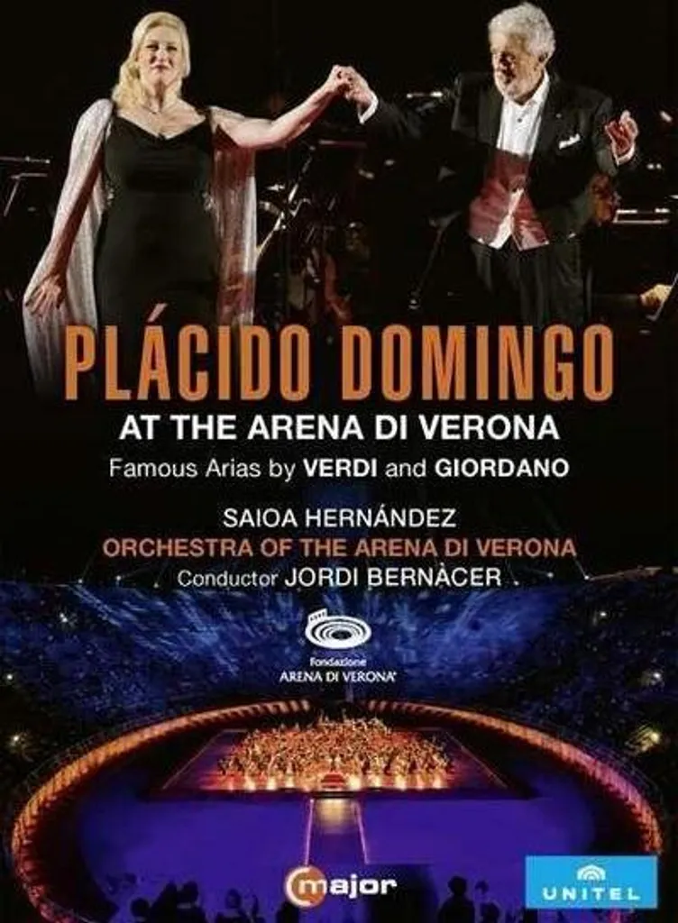 DVD Opéra Placido Domingo à l'Arena di Verona concert lyrique live