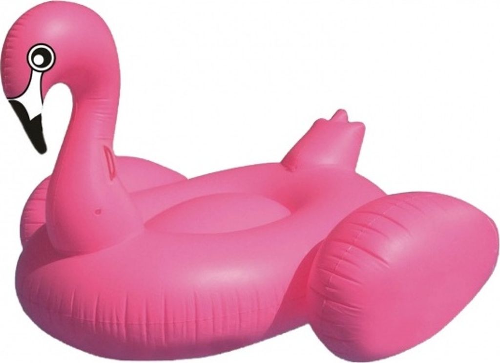 poolliege Flamingo 150 x 154 cm rosa Produktbild 