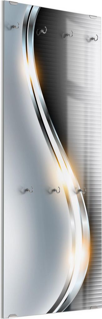 DEQORI Kleiderhaken aus Glas 50x125 cm 'Elegantes Produktbild 