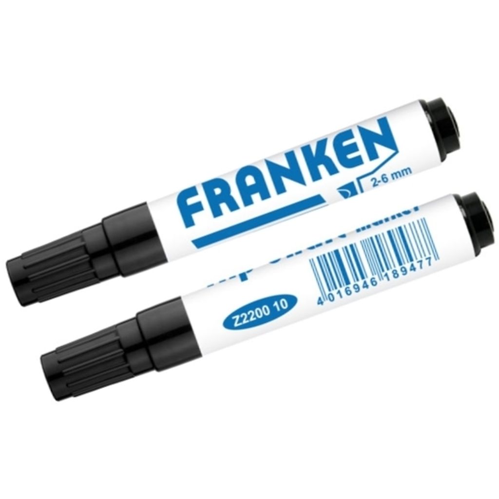 FRANKEN Flipchart Marker Strichstärke: 2-6 mm schwarz