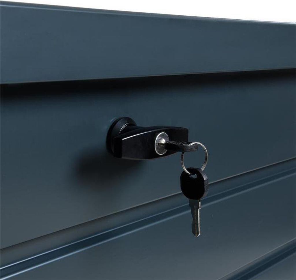 Metall Auflagenbox Kissenbox Gartentruhe Gartenbox Produktbild 7