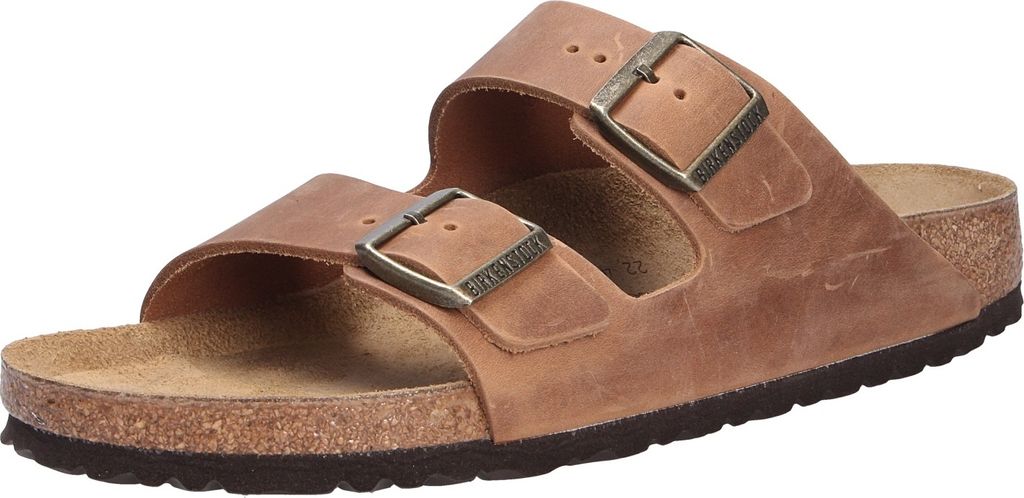 Pantoletten Birkenstock Arizona Braun 42 Birkenstock Arizona - Main Image