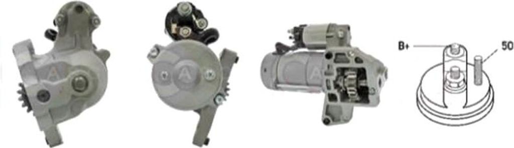 CASCO CST40317AS Starter Anlasser 2,20kW passend für PEUGEOT 407 SW (6E) 12V