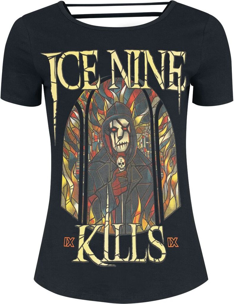 Ice Nine Kills T-Shirt Damen Demon schwarz XS