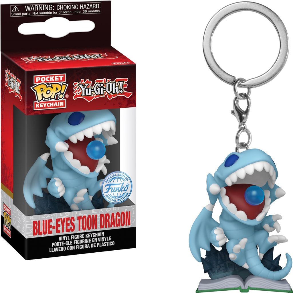 Yu-Gi-Oh! - Blue-Eyes Toon Dragon Schlüsselanhänger Funko Produktbild 
