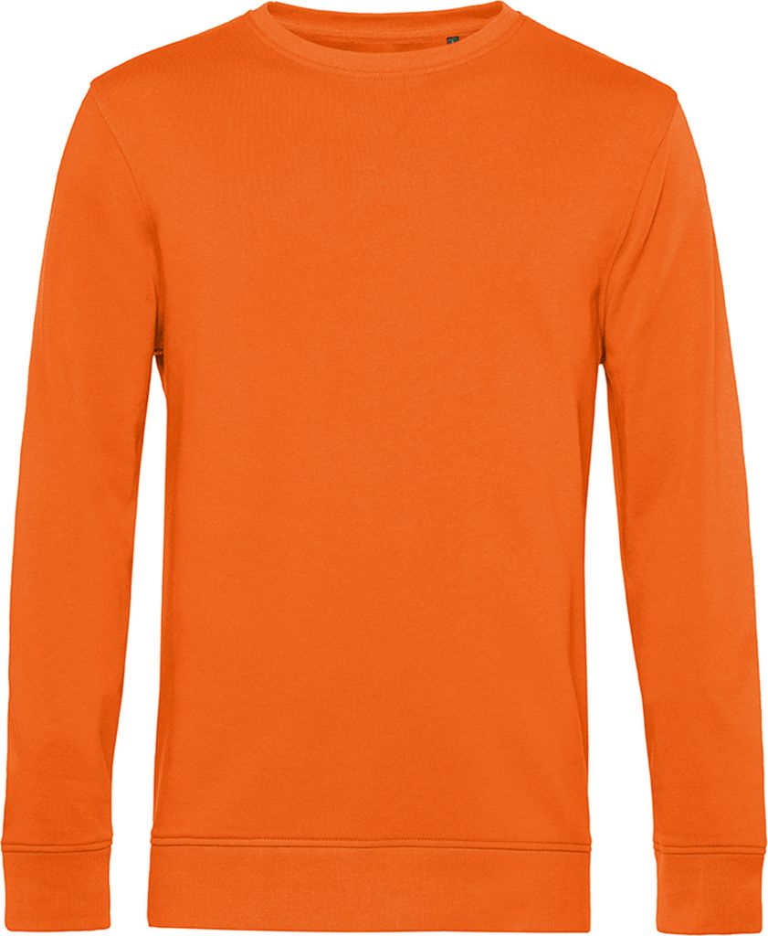 B&C - "Organic" Sweatshirt für Herren BC4691 (XS) (Orange)
