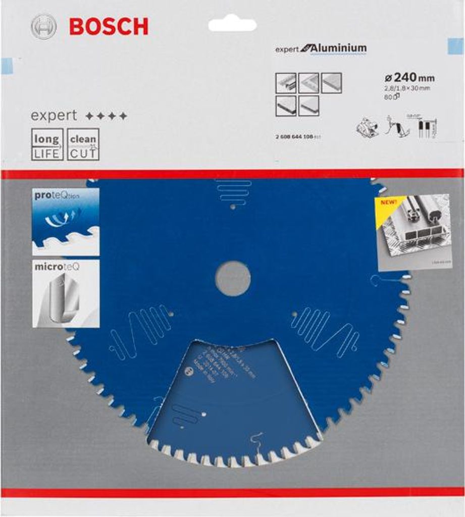 Kreissägeblatt Expert for Aluminium, H 240 x 30, Z80