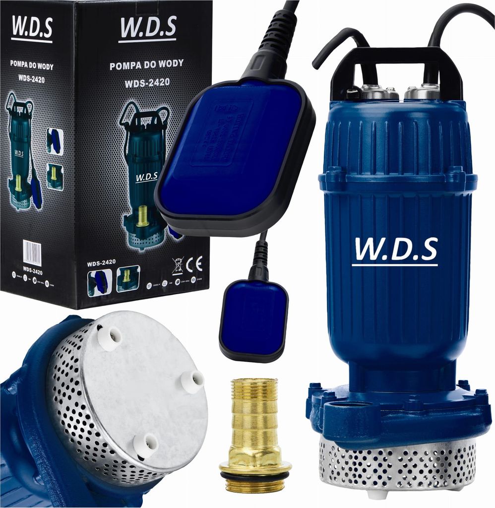 Kraft&Dele WDS2420 Tauchpumpe 2,1 kW mit Schwimmer Produktbild 