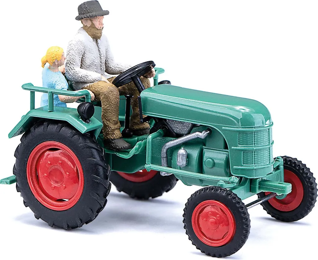 Busch 40072 Tracteur Kramer KL 11 avec figurine paysan Bauer K HO 1/87
