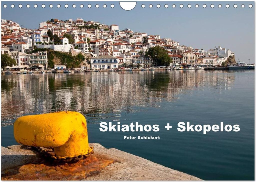 Skiathos + Skopelos (Wandkalender 2026 DIN A4 quer), CALVENDO Monatskalender