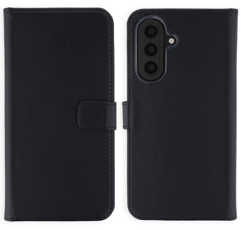 Selencia Echt Leren Bookcase voor de Samsung Galaxy A57 Productafbeelding 