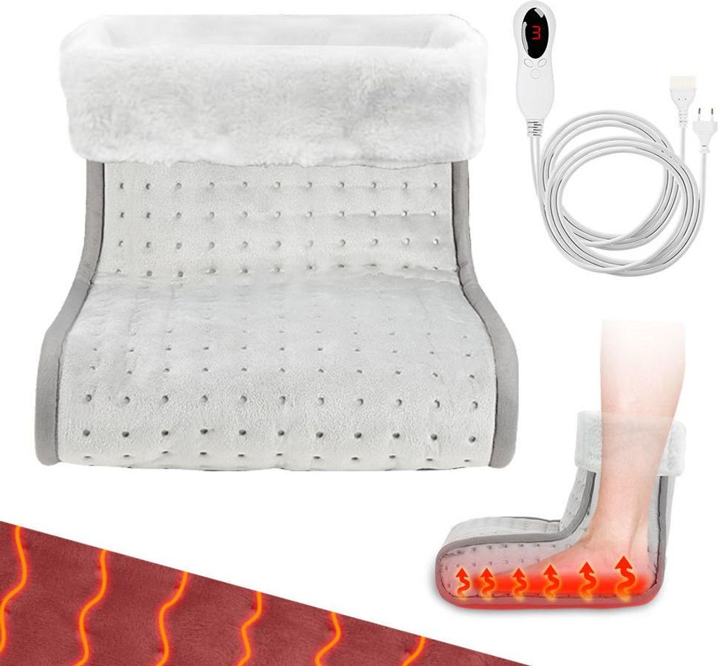 Chauffe-pieds électrique Ikodm, 90W, avec 10 niveaux de Image du produit 
