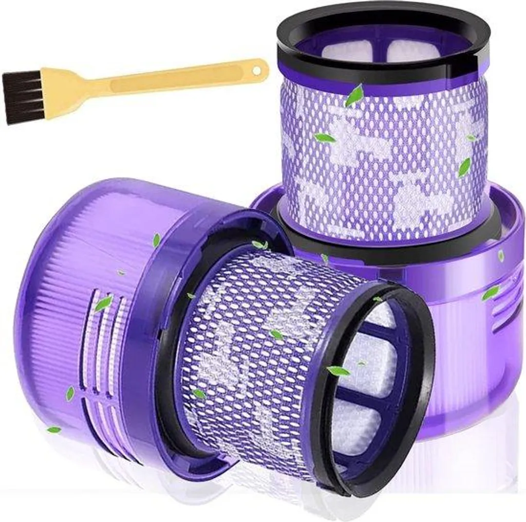 Filtre HEPA Lavable pour Tuyau d'Aspiration, Stop Poussière et Allergènes x2