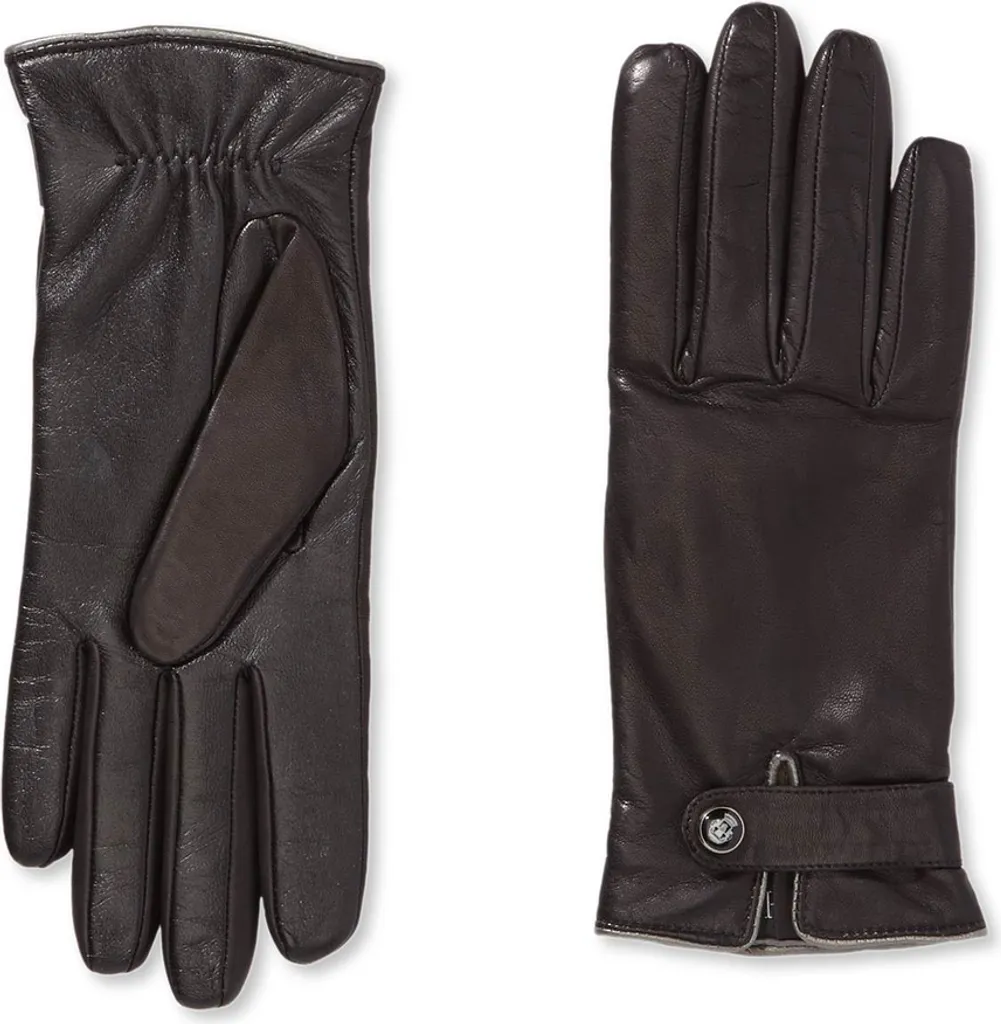Gants d'hiver en cuir souple pour femme Roeckl Dresden tactiles et chics