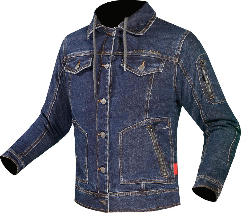 LS2 Oaky Jacke Blau Damen Gr.m