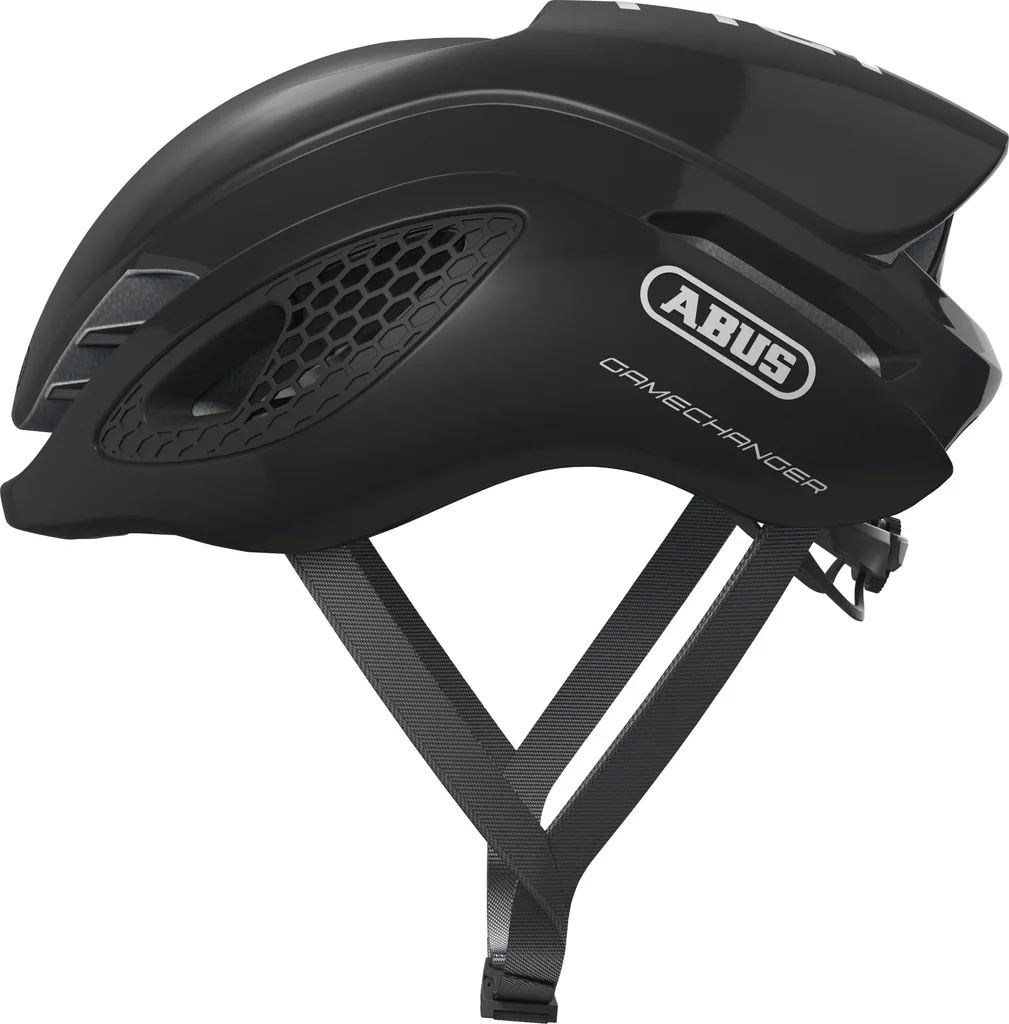 Casque de vélo route Abus GameChanger Shiny Black S 40266