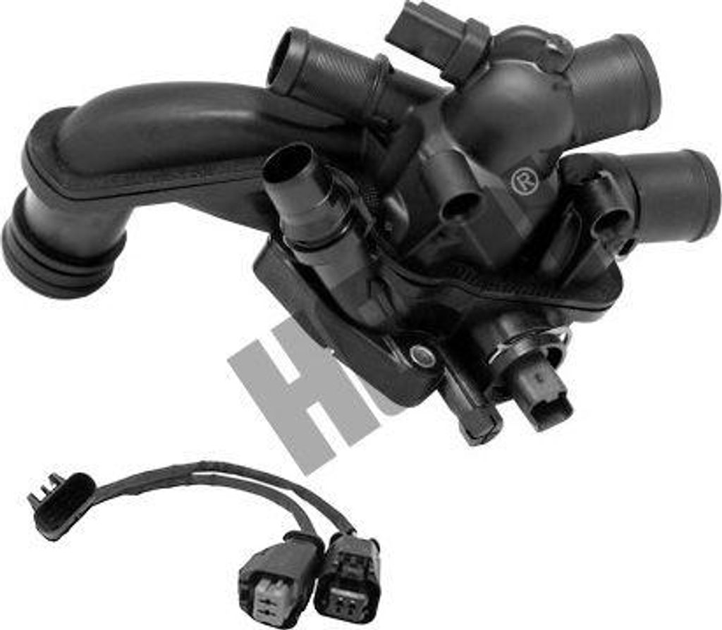 HEPU TM1209 Thermostat, Kühlmittel OE 1336CC kompatibel mit C4er, C4, DS3, DS4, DS5, 207, 208, 3008, 308, 5008, RCZ