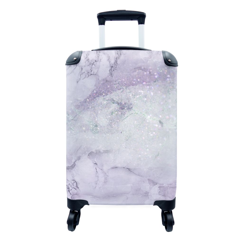 MuchoWow® Koffer Handgepäck Trolley Rollkoffer Kleine Produktbild 