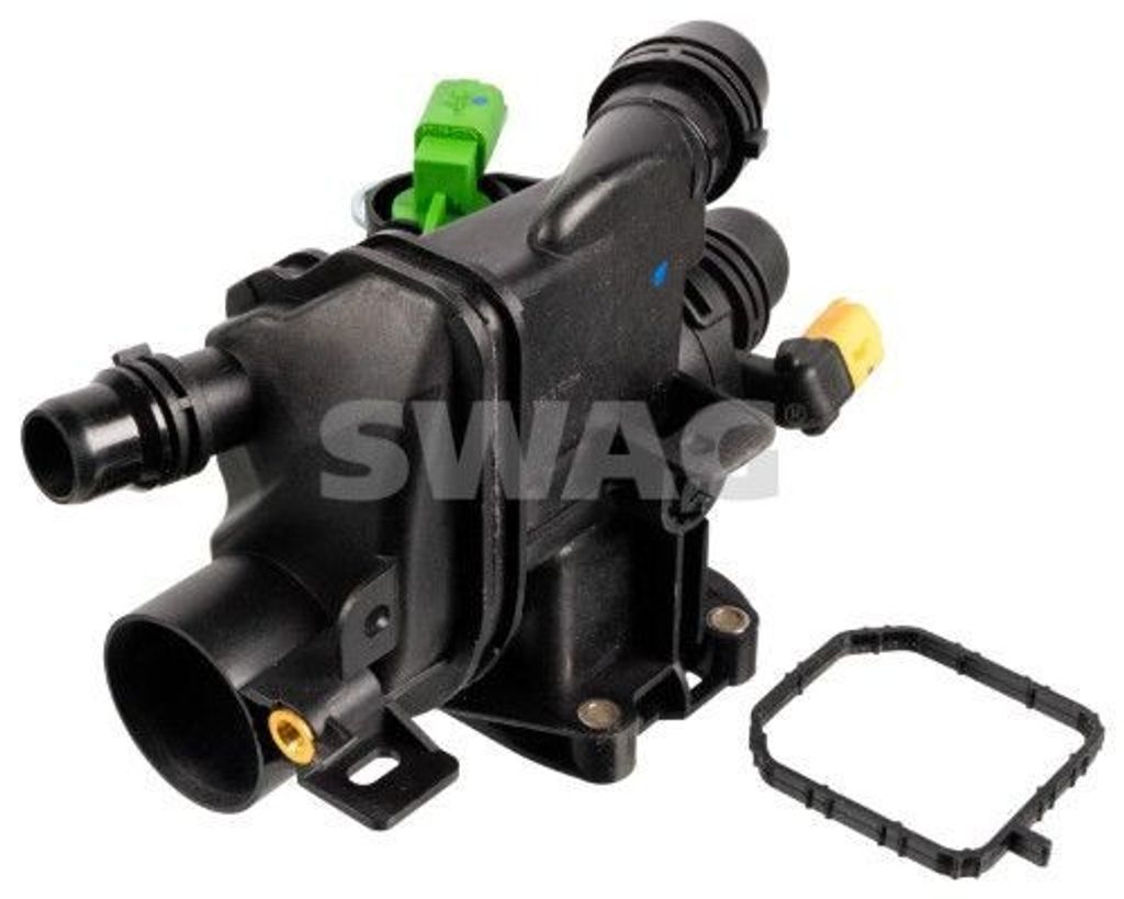 SWAG Thermostatgehäuse Kühlmittelreglergehäuse 33 10 1251 für OPEL Crossland X (P17)
