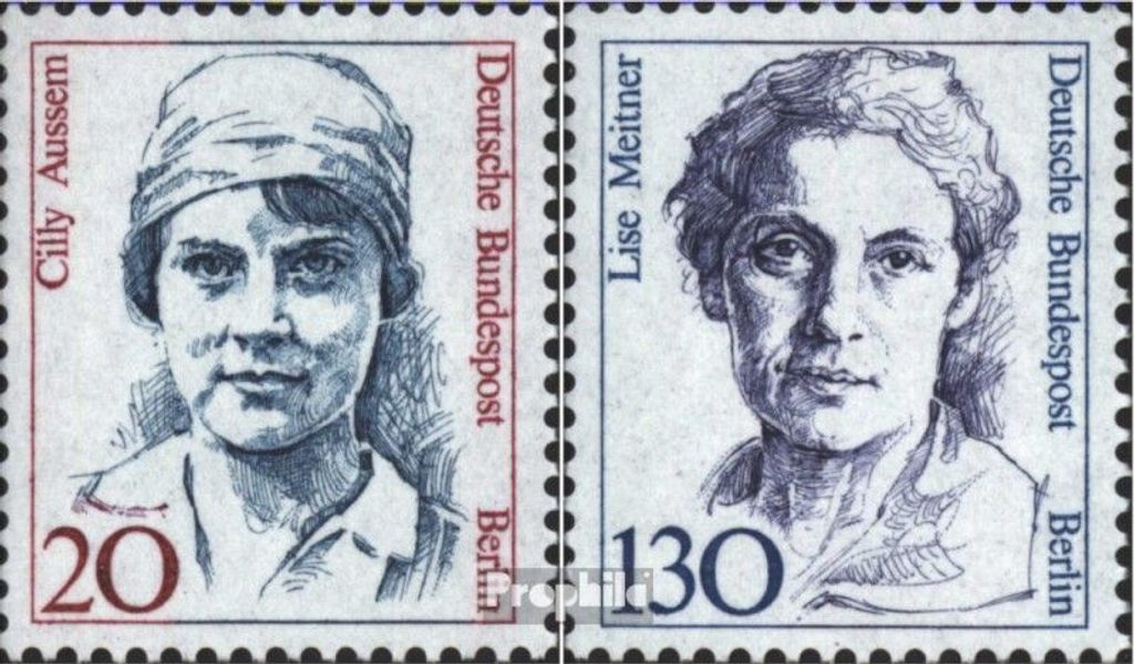 Briefmarken Berlin (West) 1988 Mi 811-812 (kompl.Ausgabe) gestempelt Frauen