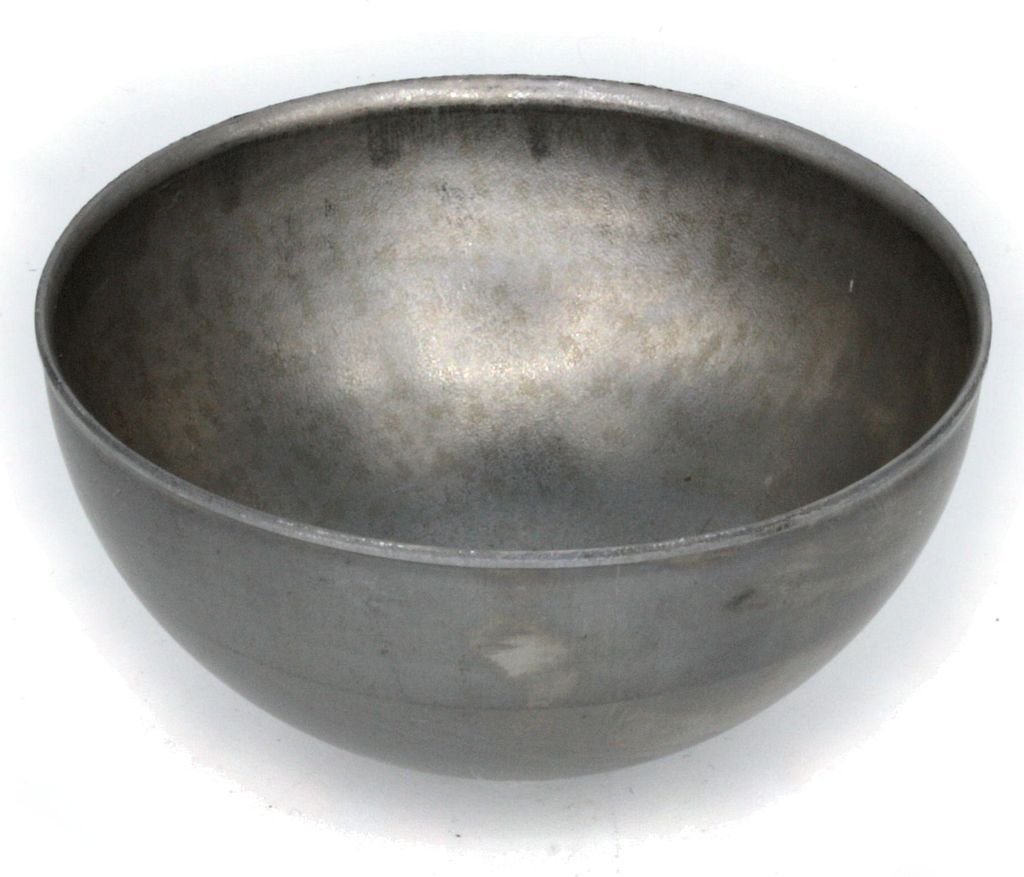 UHRIG Halbkugel aus Eisen, Schale, Stahl S235 Halbhohlkugel Ø 70mm