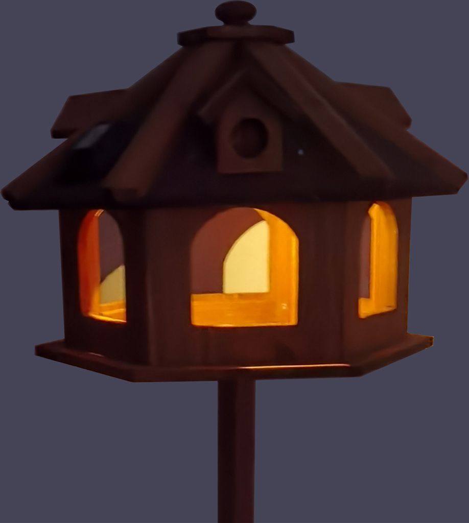 Toboli Vogelfutterhaus 130 Cm Mit Ständer, Vogelha Produktbild-Vorschau 2
