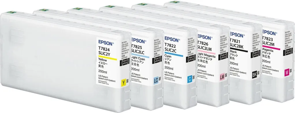 Cartouche Epson T7826N magenta clair 200 ml à pigments durables