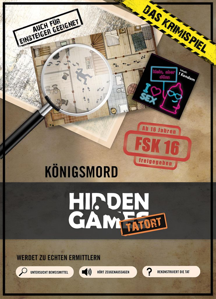 Giochi nascosti Tatort - KÖNIGSMORD - Tedesco - Il nostro Immagine del prodotto 