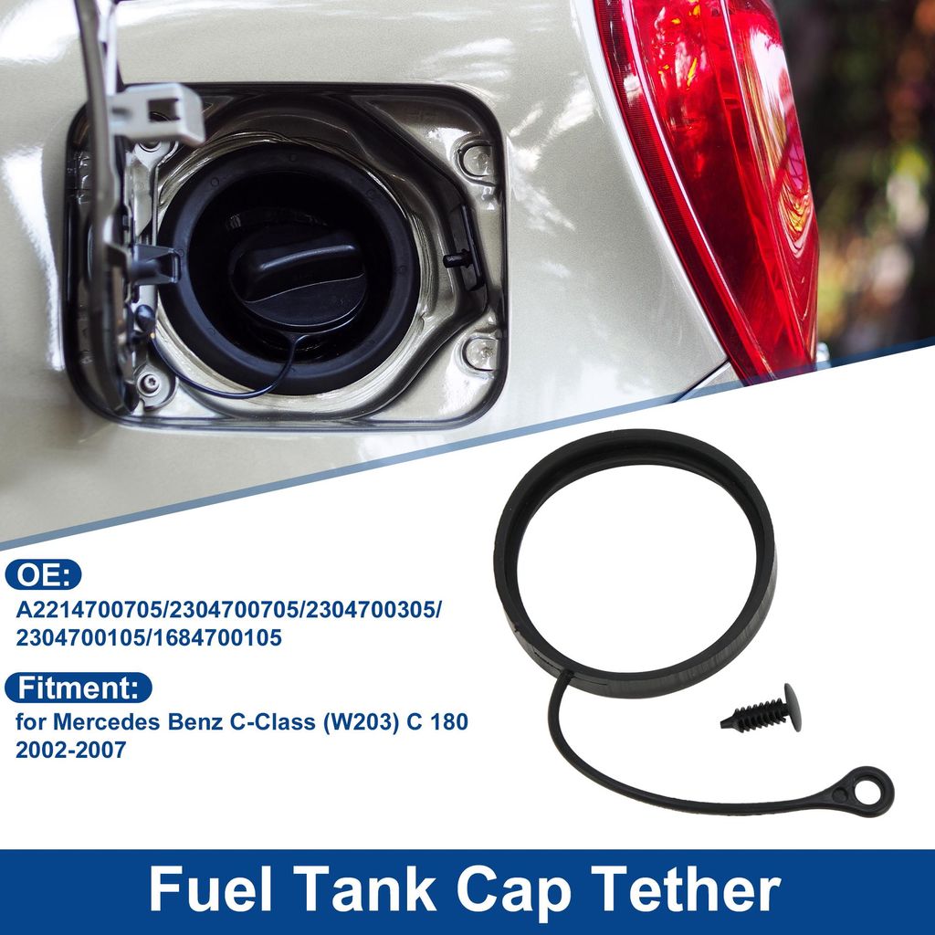Kraftstofftankverschlussleine Nr.A2214700705 Anti-Verlust Kraftstoffverschluss Haltegurt Kraftstoffeinlassleine Für Mercedes Benz C-Class (W203) C...