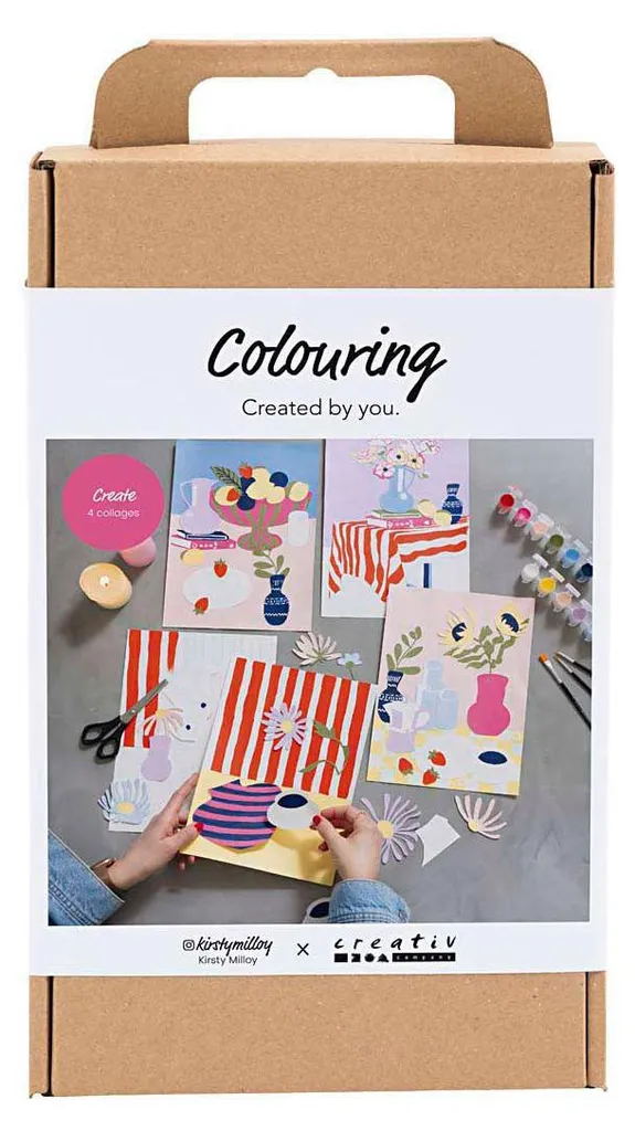 Coloriage et Collage Enfant Solution Anti-Ennui et Activité Créative