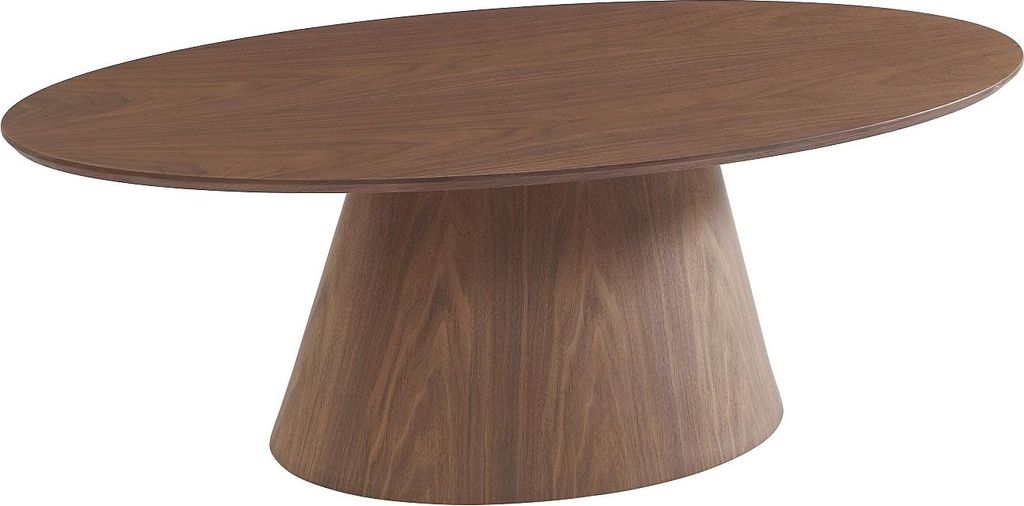 Couchtisch - MDF Nussbaum - Holzfarben dunkel - ANTELADA Produktbild 