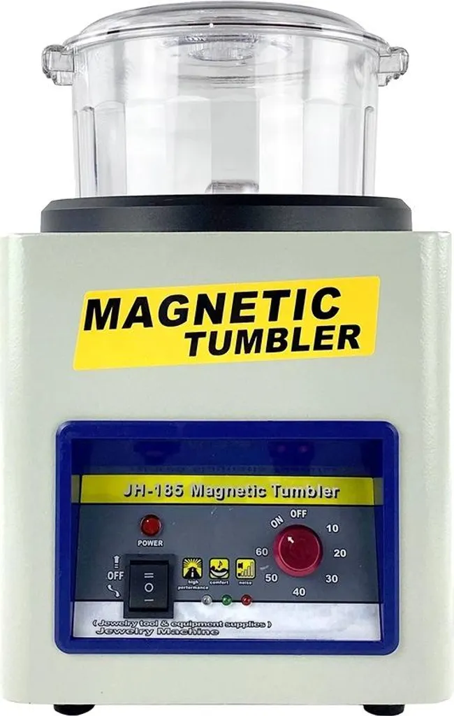 Tumbler Magnétique Électrique 2000 tr/min 600g - Polisseuse Bijoux 220V