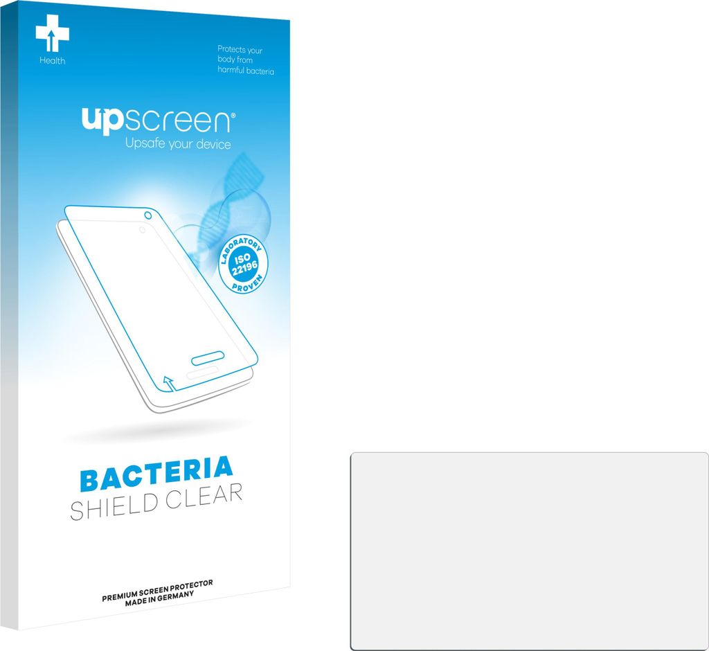 upscreen Schutzfolie für Erisin ES6735V Displayschutz Displayschutzfolie Folie Klar antibakteriell