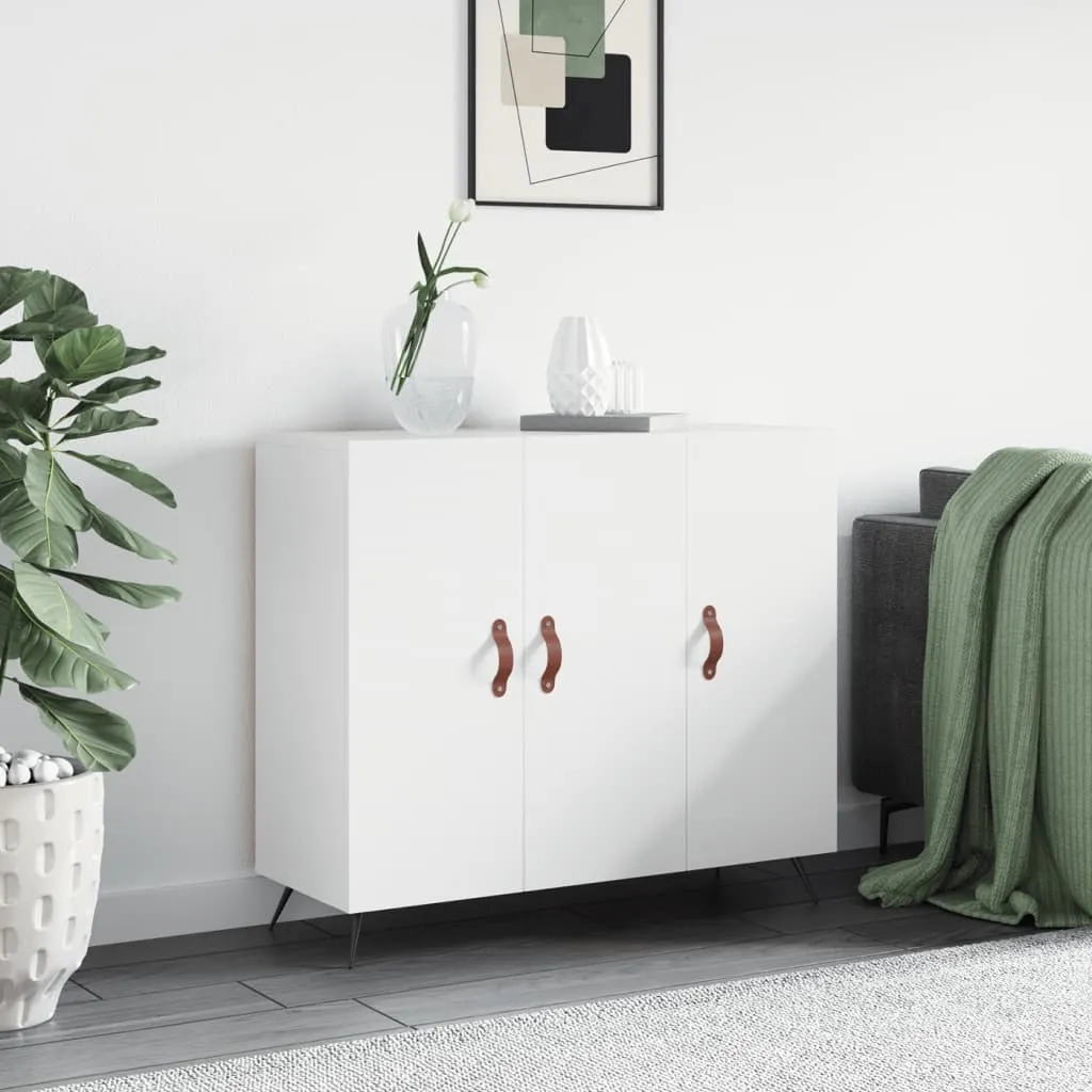 Maison Exclusive Credenza Bianca 90x34x80 cm - Madia Moderna Legno