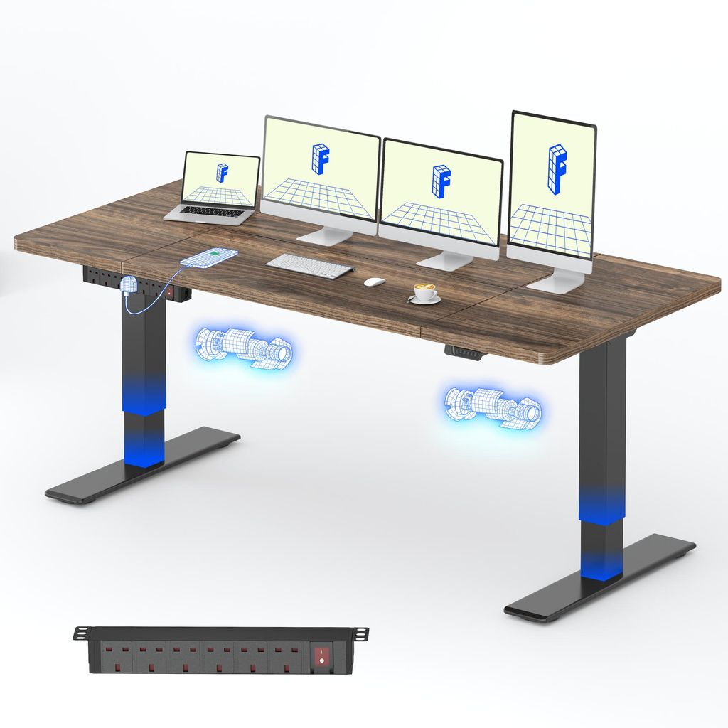 FLEXISPOT QB2 Höhenverstellbarer Schreibtisch Elektrisch Produktbild 