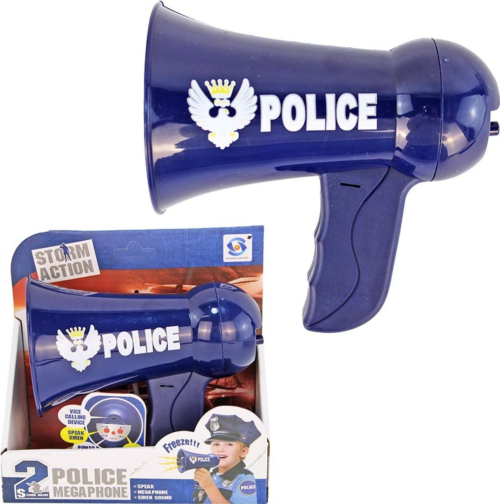 Polizei Megaphon Spielzeug für Kinder - elektrisch